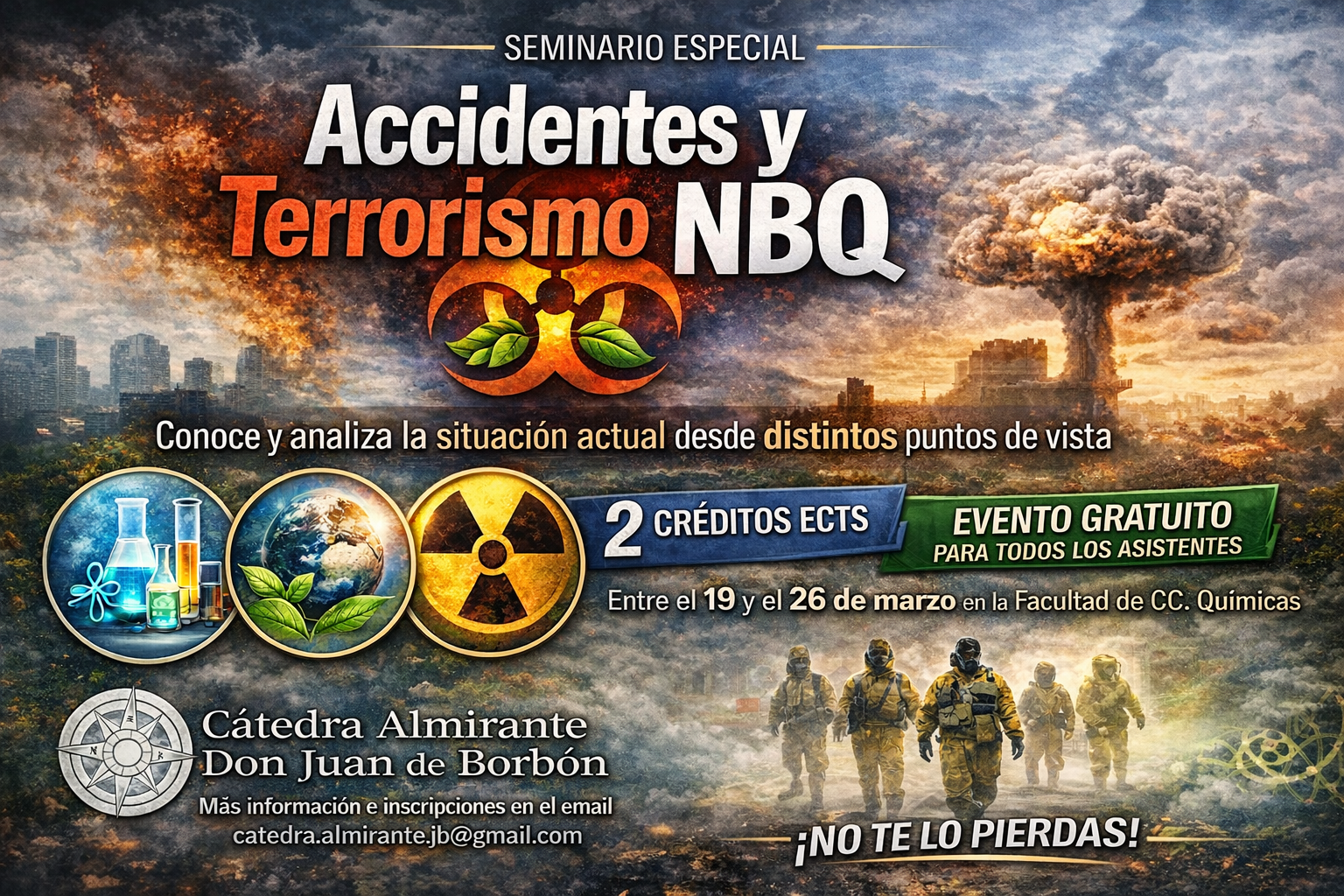 SEMINARIO: ACCIDENTES Y TERRORISMO NBQ